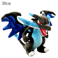 30cm Stuffed Charmander Blastoise Ivysaur Squirtle Pikachu Bulbasaur Psyduck Steelix Mewtow Charizard Plush Toys Gifts for Kids 25-30cm