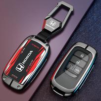 Tinka Honda Civic 11 kartos raktų dėklui, Accord 23 modeliams, stilingam Odyssey apvalkalui, anglų poezijos stiliaus automobilio Haoying vyriškam black