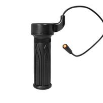 20X 3 Pin Electric Bike Throttle Grip 3 Pin SM Male Female Connector Ebike Throttle Handle Anti Slip Conversion Parts Throttles 2 Female 1PCS black