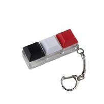 Relaxing Diy Keyboard Fidget Keychain Keycap Relief Stress Clicker 4 Keys Keys Button Finger Keyboard Cap Adult gray