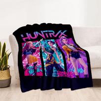 Huntrix: Kosminė Mados Susiuvimo Antklodė Minkšta Šilta Jauki Puikiai Tinka Kėdei Sofai Jūros Krantui Keturiems Metams Universalus Žaismingas Dizainas 100cmx150cm
