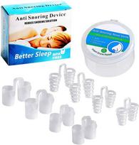 8PCS Anti-Snore Nasal Dilators Set Anti Snoring Solution Devices Stop Snoring Sleep Aid to Ease Nighttime Breathing for Men Women blue