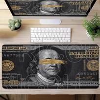 XXL Dollar Mouse Pad Gamer 90x40cm HD Printing Desk Mat PC Accessories Office Gaming Mausepad Anime Computer Table Large carpet 60x35cm