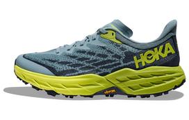 Men's Sneakers Hoka One One Speedgoat 5 Stone Blue Dark Citron Stone Blue/Dark Citron 42.5 black