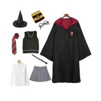 Hermiona Granger Grifindoro Uniforma Vaikas Suaugęs Haris Poteris Tas Pats Cosplay Sceninio Pasirodymo Kostiumas Hogg Oates Kolegija Helovino Kostiumas 125cm black