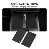 Center Console Lower Storage Box Anti-Slip TPE Organizer Tray Right Hand Drive Car Interior Accessories For Toyota BZ4X 2026 RHD black