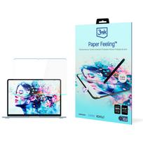 Apple MacBook Air 13,6" M2/M3/M4 – iki 15" 3mk Paper Feeling – ekrano plėvelė