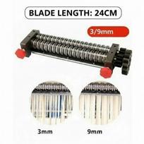 220V 750W Elektrinė automatinė makaronų gaminimo mašina, tešlos spaudyklė makaronams 24CM Blades(3/9MM)