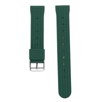 FKM gumos gofruota laikrodžio apyrankė 18mm 20mm 22mm Fluoro kaučiuko Universalus Nardytojo Vandeniui atspari Patogi Sportinė Greito atsegimo Laikrodžio apyrankės 20mm žalia