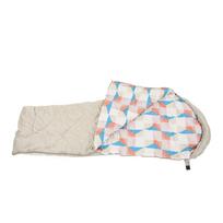 Outdoor Camping Sleeping Bag Trapezoid Waterproof Warm Sleeping Bag with Hood for Adults Hiking Climbing white