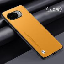 For Google Pixel 10a Case PU Matte Leather Silicone Back Cover For Google Pixel 10a Fashion Shell Shockproof Bumper Google Pixel 10a geltona