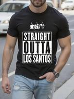 and Wo GTA Graphic Tshirt Graphic Tshirt - Straight Outta... S white
