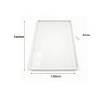 Gelio spausdinimo plokštelė Daugkartinė želatinos meno paviršiaus plokštelė amatininkams, pradedantiesiems, mokykloms, namams A5 180-128-8mm white