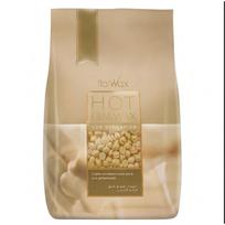 Italwax Hard Pellet White Chocolate Brazilian Waxing 1kg + Free Waxing Oil 250ml 1 pcs 1L White Chocolate 1kg beige