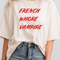 Vampire Lestat Shirt, Anne Rice Shirt, Inappropriate Shirt, Gothic Book Lover Tee, Interview With The Vampire Shirt, Lestat Tee 110 white