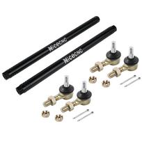NICECNC For Yamaha Raptor 700 2006-2024 ATV Quad Ball Joint Tie Rod Kit For Raptor 700R YFZ450 YFZ450R Aluminum #42-1030 set-black black