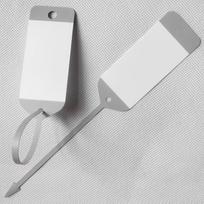 100pcs Car Key Hang Tags Blank Waterproof Paper Label for 4S Automobile Stores Repair Service A4 white