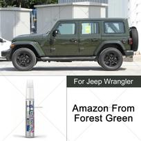 Car Paint Repair Pen Touch Up Scratch Remover DIY Auto Accessories For Jeep Wrangler Black White Blue Red Green Orange Grey žalia