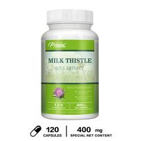 Pslalae - 400mg Milk Thistle Extract Supplement - 80% Silymarin - Liver Health 120*1