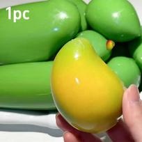 Asmr Crocodile Stress Relief Ball, Color Changing Mango, Sensory Accessory For Office Stress Relief yellow