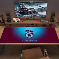 Trabzonspor Custom Name Large Size Mouse Pad Large Gaming Table Cushion Non-slip Laptop Tablet Big Mousepad XXL Mat Mini PC Playmat With Lock edge 30cmx60cm(11.8x23.6inch) blue
