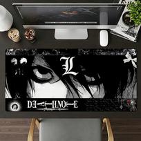 Death Note Mouse Pad Large Nonslip Waterproof Mat Stitched Edge Keyboard Pad For Gaming Daily Office 900x400x3mm