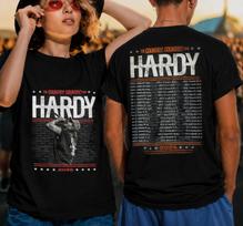 HARDY Country Tour 2026 Vintage Concert Fan T-Shirt L brown