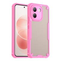 Xiaomi Redmi Note 17 Pro Max 5G telefono dėklas, matinio paviršiaus smūgiams atsparus apsauginis dėklas, skirtas Xiaomi Redmi Note 17 Pro Max 5G rožinė