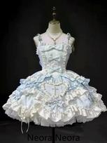 Žavinga Kawaii Suknelė su Įstrižu Kaklu, Siaura Lolita Suknelė Moterims, Saldus Dizainas, Kaspinas, Atsidengiantys Petys, Seksualios Suknelės, Elegantiškos, Mielos, Gražios, Nauji Drabužiai L