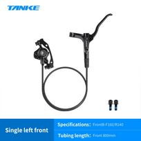 TANKE MT200 Bike Hydraulic Disc Brake MTB Brake BL BR 800/1600mm Bicycle Brake 2 Piston 3 Finger Steel Lever Bike Parts Upgrade
