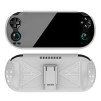 TPU Handheld Game Console Case with Kickstand Host Shell for ANBERNIC RG VITA / RG VITA Pro balta