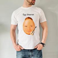 Funny Ed Sheeran Shirt Shape Of You TShirt Dark Humor Sarcastic Funny Sheerios Gift 2XL white