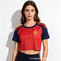 2026 World Cup Cheerleader Jersey Womens Football Training Vest Various National Team Colors S-XL XL