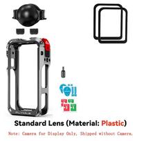 For Insta360 X6 Protective Case Aluminum Frame Optional Carrying Storage Bag Screen Protector Lens Guard Accessories For X6