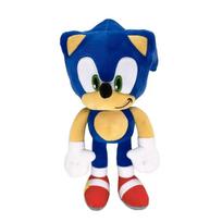 Super Sonic pliušinis žaislas Tails Knuckles ežys kimštas gyvūnas minkštas vaikų dovana 30cm 30-33cm mėlyna