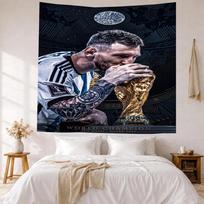 Messi Wall Decor Tapestry Art For Pet Memorial Birthdaywedding Party Backdrop Family Gift 150cmx200cm