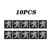 5/10vnt Aliumininiai Automobilio Nuotolinio Rakto Emblemos Lipdukai Aksesuarai Peugeot 206 307 308 3008 207 208 407 408 508 2008 5008 301 106