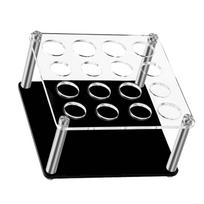 Multipurpose Chess Pieces Storage Holder Acrylic Display Stand for Silicone Chess Molds Practical Game Kit Accessories A white