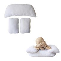 Kūdikio fotografijos rekvizitai: Kūdikio stiliaus pagalvėlė Newborn white