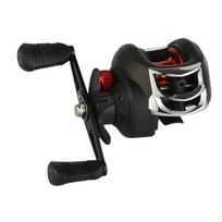7.2:1 Baitcaster Fishing Reel 8 kg Max Drag Metal Compact High Speed 12 Level Braking Right black