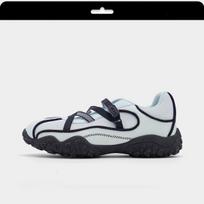 Sports style platform Mary Jane shoes women's summer 2025 new leather retro single shoes casual ballet sandals 40 mėlyna