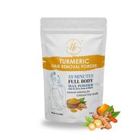 I K BEAUTY Turmeric Hair Removal Powder,Wax Powder For Hair Removal For Women & Men|Sendalwood Flavor With No Harmful Chemicals,Irritation,Skin R white
