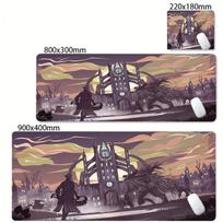 Bloodborne Game Mouse Pad Desk Mat Large Nonslip Antifray Mousepad Keyboard Ergonomic Office Rubber PC Home Custom Table Mats 300x800x2mm black