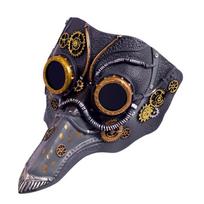 Steampunk Plague Mask Gothic Halloween Cosplay Mask New Plague Doctor Mask pilka