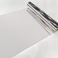 Prabangūs 3D metaliniai veidrodiniai sienų lipdukai Lipnūs vandeniui ir aliejui atsparūs Nuimami fono sienų dekoracijos namams 40cm*3m gray