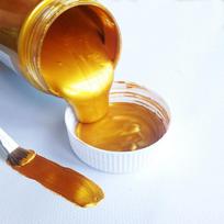 100 ml Auksiniai Dažai Metaliniai Akrilo Dažai Vandeniui Atsparūs Neblunkantys Skulptūrų Dažymui gray