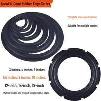 Garsiakalbio kraštinės taisymo dalys: 3 –8  sulankstomas guminis žiedas 2-inch flat edge