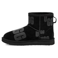 UGG Classic Mini Scatter Graphic 'Black Gray' Women's 1130574-BLK 38 black