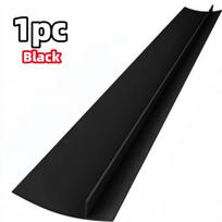 2 vnt. Silikoninė tarpų sandarinimo juosta aukštoms temperatūroms virtuvėje, vandeniui atspari, apsauganti nuo dėmių, sandarinanti tarpus, patvari, minkštos dangos 63cm black