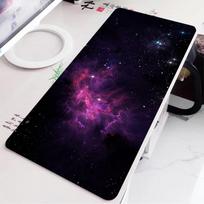 Starry galaxy Mouse Pad HD Large Computer Office Game Table Mats XXL Rubber Anti-slip HD Gaming Keyboard Mousepads Long Desk Mat 30cmx60cm blue
